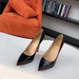 Женские туфли Christian Louboutin 2022 черные 11 см