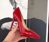 Женские туфли Christian Louboutin 2022 красные 11 см