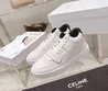 Женские кроссовки Celine 2022 белые кожаные