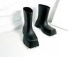 Женские ботинки Balenciaga 2022 черные резиновые