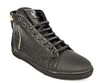 Мужские осенние высокие кроссовки Louis Vuitton Match-Up Sneakers Black