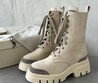 Женские замшевые ботинки Brunello Cucinelli 2022 светло-серые