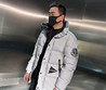 Мужская куртка Moncler серая