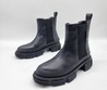 Женские ботинки Both 2022 кожаные черные без шнурков