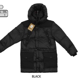 Мужской пуховик Burberry на пуху черный