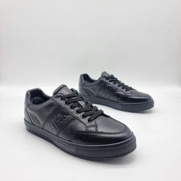 Мужские кроссовки Bikkembergs 2022 черные кожаные зимние