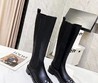 Женские кожаные сапоги Alexander Wang черные с декором