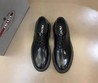 Мужские ботинки кожаные Prada 2022 черные