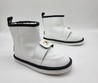 Женские сапоги Chanel 2022 белые кожаные зимние