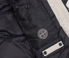 Мужской пуховик Stone Island на пуху белый