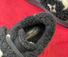 Женские замшевые кеды Louis Vuitton черные зимние
