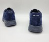 Мужские кроссовки Prada 2022 синие замшевые зимние