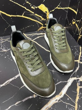 Мужские кроссовки Brunello Cucinelli 2022-2023 зеленые