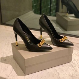 Женские туфли Tom Ford 2022 черные с декором