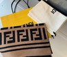 Шарф Fendi из шерсти бежевый