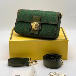 Сумка Fendi зеленая 23x14