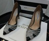 Женские туфли Aquazzura Firenze черные на высоком каблуке