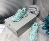 Женские кроссовки Balenciaga TRACK SNEAKER 2022-2023 зеленые