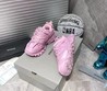 Женские кроссовки Balenciaga TRACK SNEAKER 2022-2023 розовые