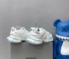 Женские кроссовки Balenciaga TRACK SNEAKER 2022-2023 белые с розовым и голубым