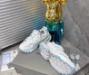 Женские кроссовки Balenciaga TRACK SNEAKER 2022-2023 белые с розовым и голубым
