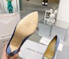 Женские туфли Manolo Blahnik 2022-2023 голубые