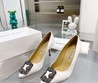 Женские туфли Manolo Blahnik 2022-2023 белые