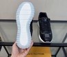 Мужские кожаные кроссовки Louis Vuitton 2022-2023 черные