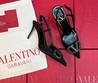 Женские туфли Valentino Garavani VLogo 2022-2023 черные