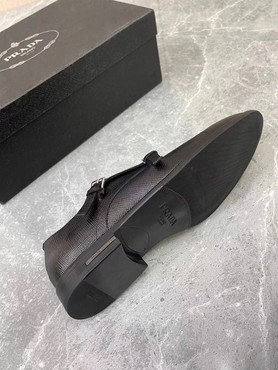 Мужские кожаные туфли Prada 2022-2023