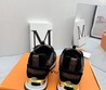 Женские кроссовки Louis Vuitton 2022-2023 черные с коричневым