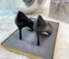 Женские кожаные туфли Jimmy Choo 2022-2023 черные