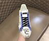 Мужские кожаные кроссовки Dolce & Gabbana Portofino 2022-2023 белые с принтом