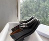 Женские кожаные лоферы Christian Dior Boy 2022-2023 черные