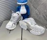 Женские кроссовки Balenciaga 2022-2023 белые с серым