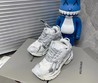 Женские кроссовки Balenciaga 2022-2023 белые с серым