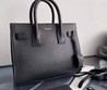 Кожаная сумка Yves Saint Laurent 2022-2023 черная 31х25