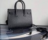 Кожаная сумка Yves Saint Laurent 2022-2023 черная 31х25