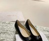 Женские кожаные балетки Jimmy Choo 2022-2023 черные