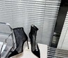 Женские замшевые ботильоны Jimmy Choo черные