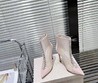 Женские замшевые ботильоны Jimmy Choo розовые