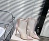 Женские замшевые ботильоны Jimmy Choo розовые