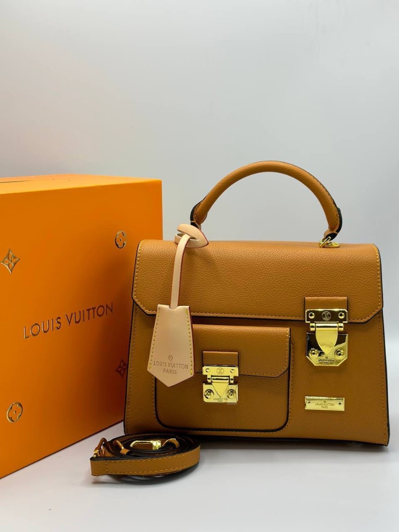 Женская сумка Louis Vuitton 2022-2023 коричневая 25х18