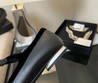 Женские кожаные туфли Chanel 2022-2023 черные