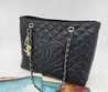 Кожаная сумка Chanel 2022-2023 черная 35х27