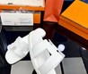 Женские сандалии Hermes 2022-2023 белые