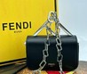 Женская сумка Fendi 2022-2023 черная 14х10