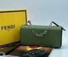 Женская сумка Fendi 2022-2023 зеленая 25х12