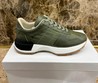 Мужские кожаные кроссовки Maison Margiela 2022-2023 зеленые