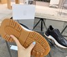 Мужские кожаные кроссовки Maison Margiela 2022-2023 черные